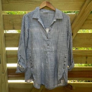 Women’s Linen striped top